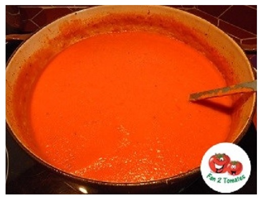 sauce RO pour une recette avec des tomates