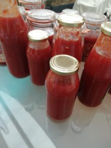 sauce tomate pour sélectionner les variétés de tomates